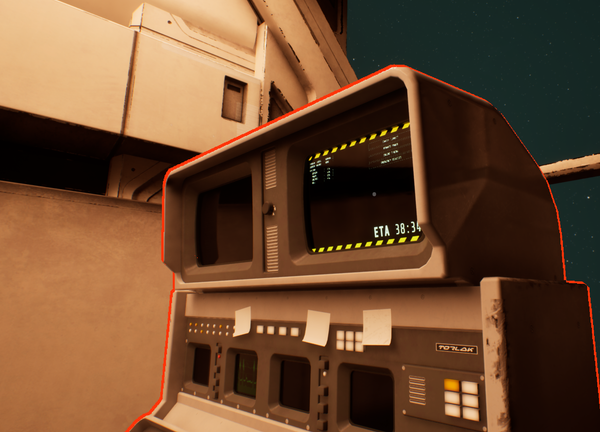 The navigation console showing various screen effects, including a glassy reflective sheen, a green tint, and a nearly imperceptible curve.